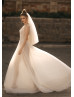 Pearl Beaded Tulle Sweet Wedding Dress Pearl Beaded Tulle Sweet Wedding Dress